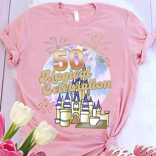 50th Magical Celebration - Mouse T-shirt and Hoodie 102021