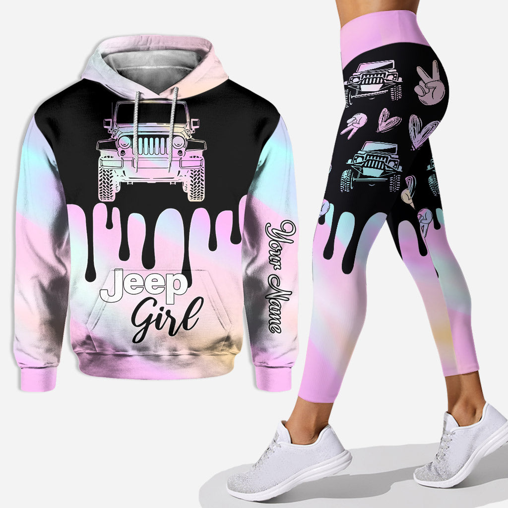 Dangerous Beauty - Personalized Car Hoodie and Leggings
