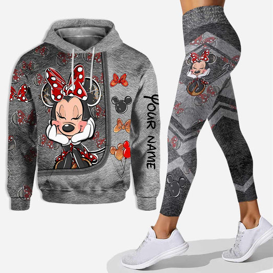 Pretty Mouse Ears - Personalized Hoodie and Leggings