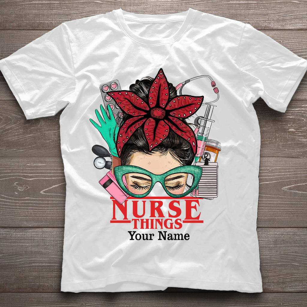 Nurse Things - Personalized Stranger Things T-shirt and Hoodie