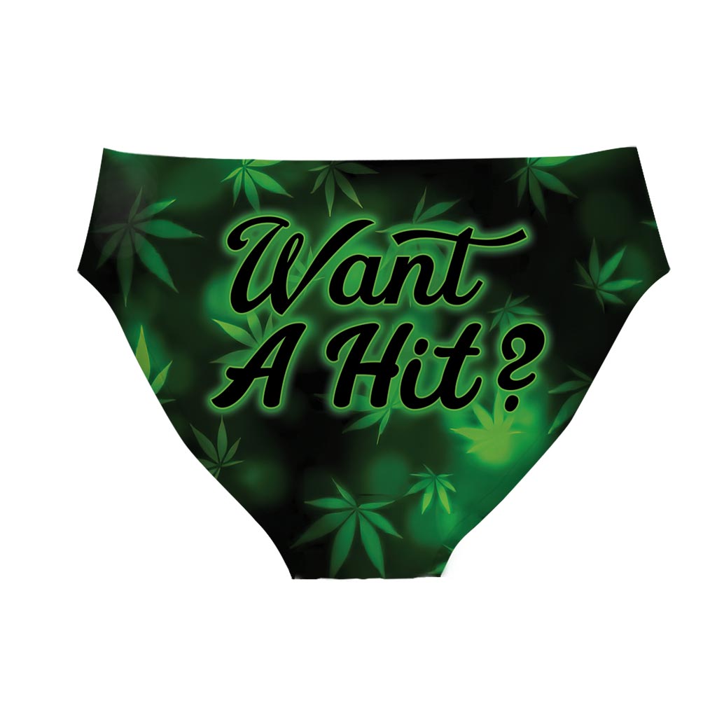 Want A Hit - Weed Women's Briefs