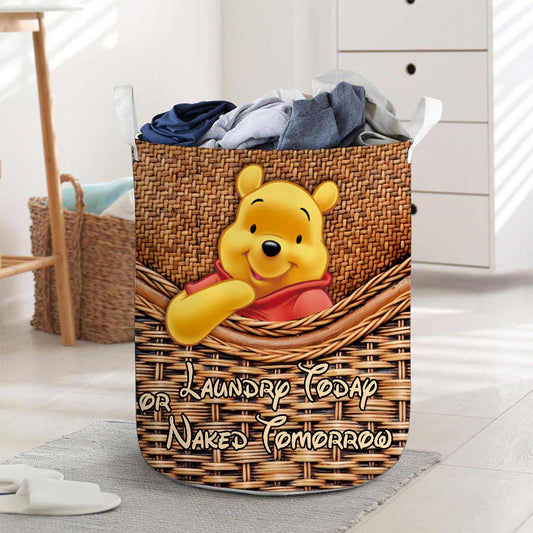 Laundry Today - Mouse Storage Basket With 3D Pattern Print
