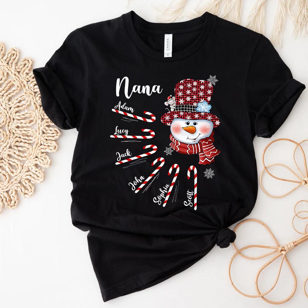 Rockin The Nana Life - Personalized Grandma T-shirt and Hoodie