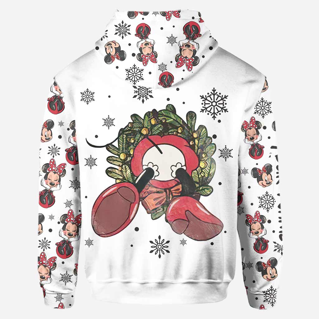 Merry Christmas - Personalized Christmas Mouse Hoodie and Leggings