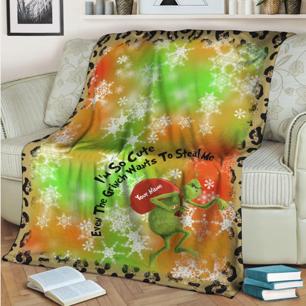 Wonderful Time Of A Year - Personalized Stole Christmas Blanket
