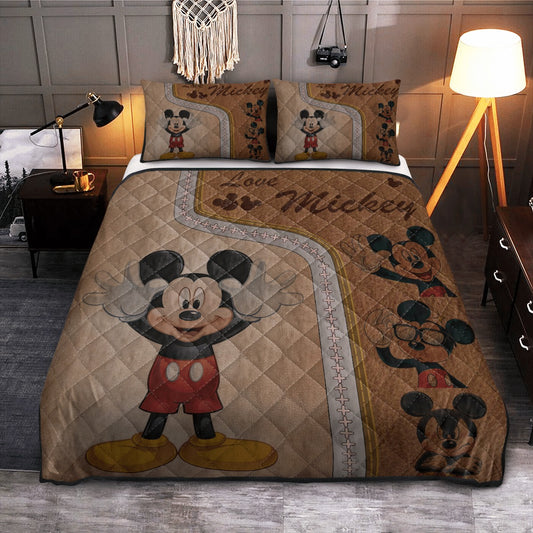 Love Mouse Mouse Quilt Set