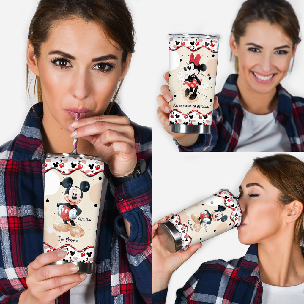 I'm Yours - Personalized Couple Mouse Tumbler