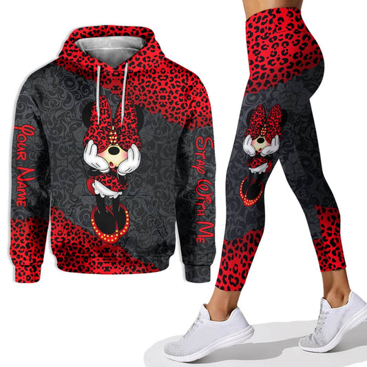 Lovely Mouse - Personalized Hoodie And Leggings