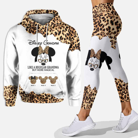 Magical Grandma - Personalized Mother's Day Mouse Hoodie And Leggings