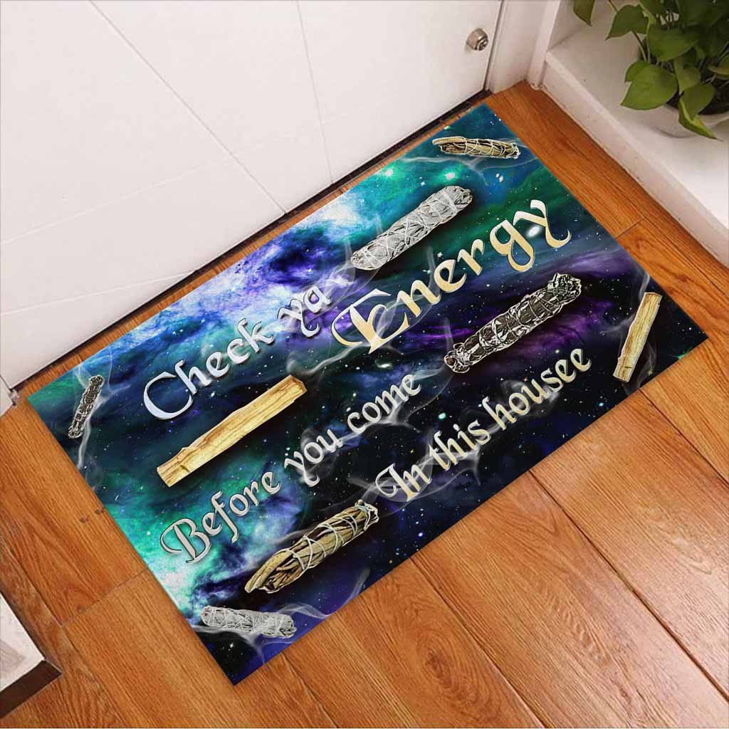 Check Ya Energy Sage - Witch Doormat