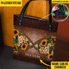 Horse Girl Sunflower Personalized Tote Bag