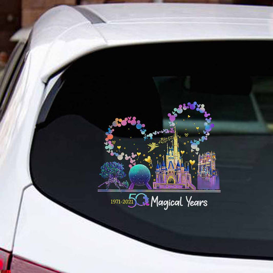 50 Magical Years - Mouse Decal Full