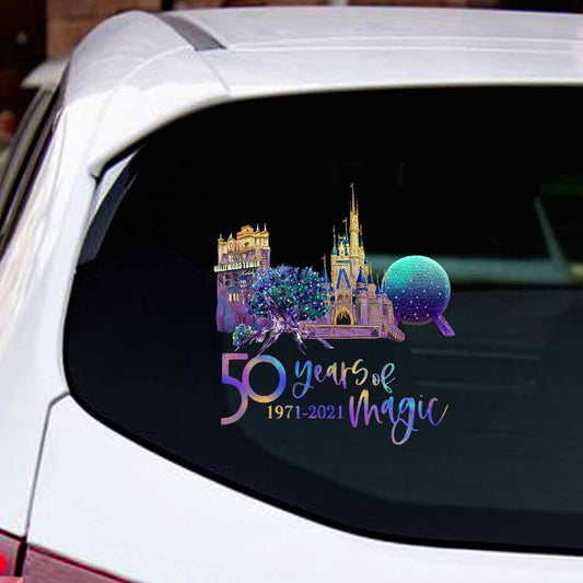 50 Magical Years - Mouse Decal Full