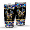 Peace Love 50 Years Of Magic - Personalized Mouse Tumbler