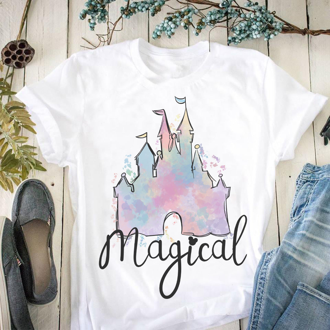 Magical Castle Mouse T-shirt and Hoodie 0823