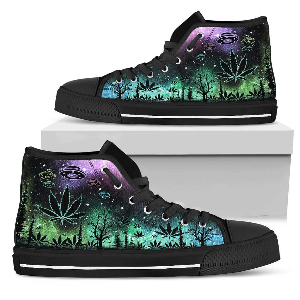 Dope Soul - Weed High Top Shoes 0822