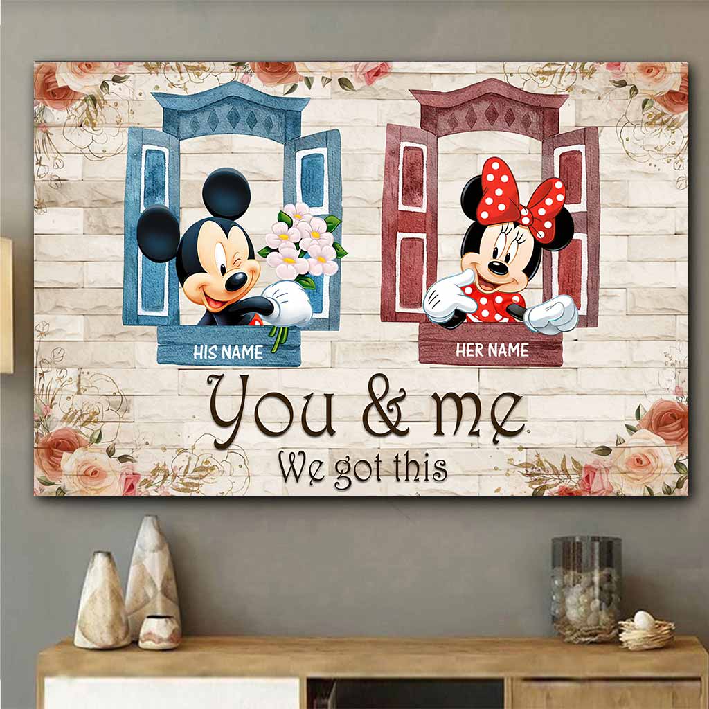 You & Me We Got This - Personalized Mouse Poster