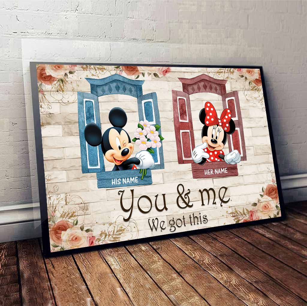 You & Me We Got This - Personalized Mouse Poster