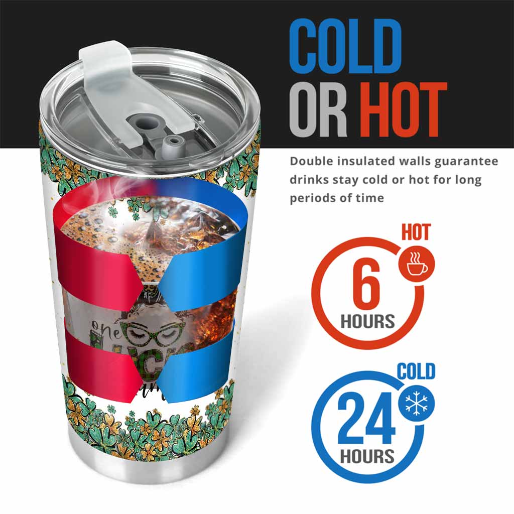 One Lucky Mama - Personalized Patrick's Day Dog Tumbler