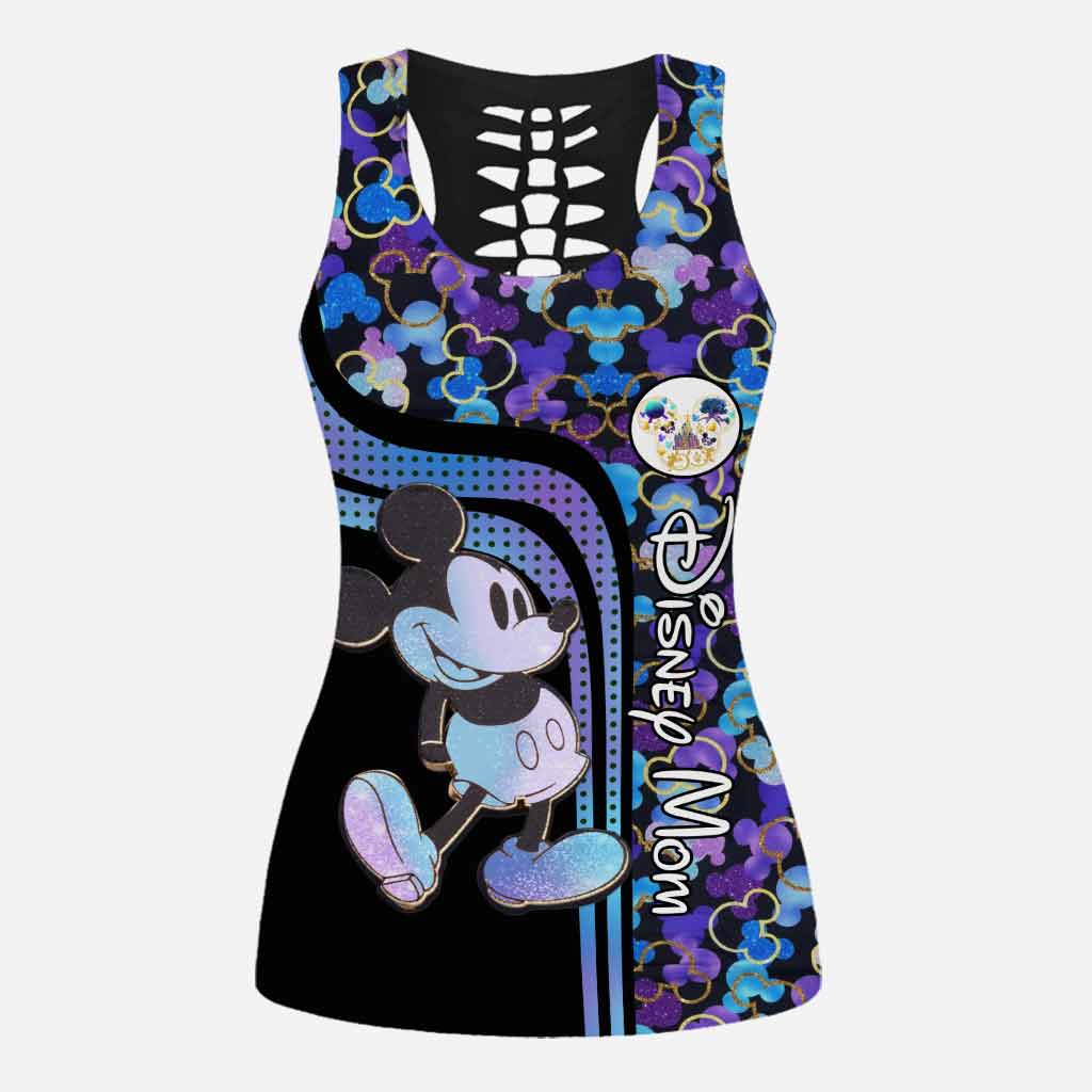 We're Never Too Old For Magic 50 Years Anniversary - Personalized Mouse Hollow Tank Top And Leggings