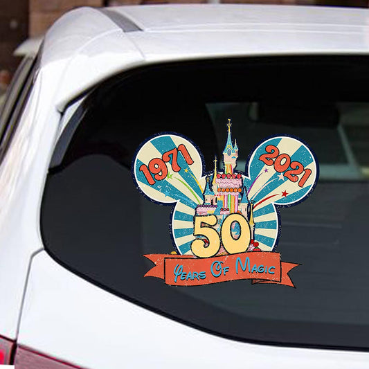 50 Years Of Magic - Mouse Decal Full