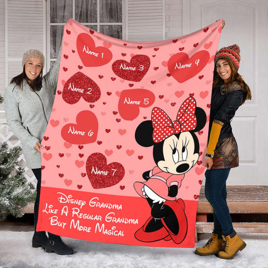 Grandma - Personalized Mouse Blanket