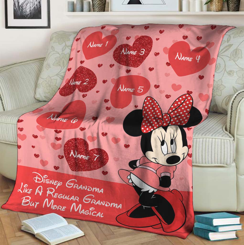 Grandma - Personalized Mouse Blanket