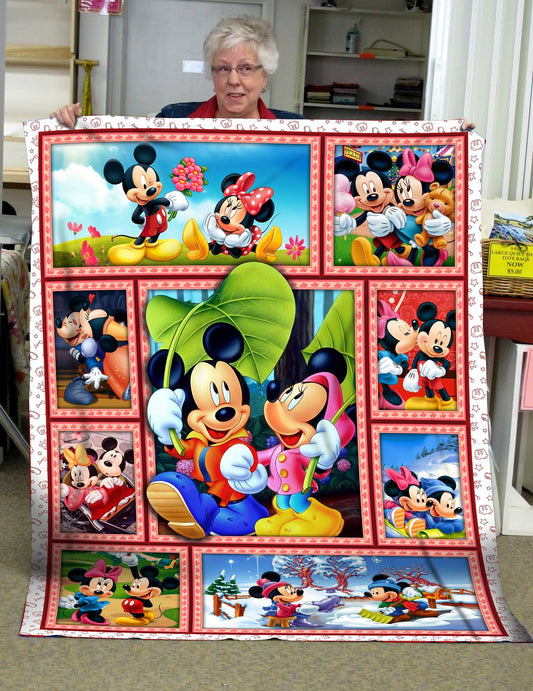 Mouse Couple Mouse Quilt