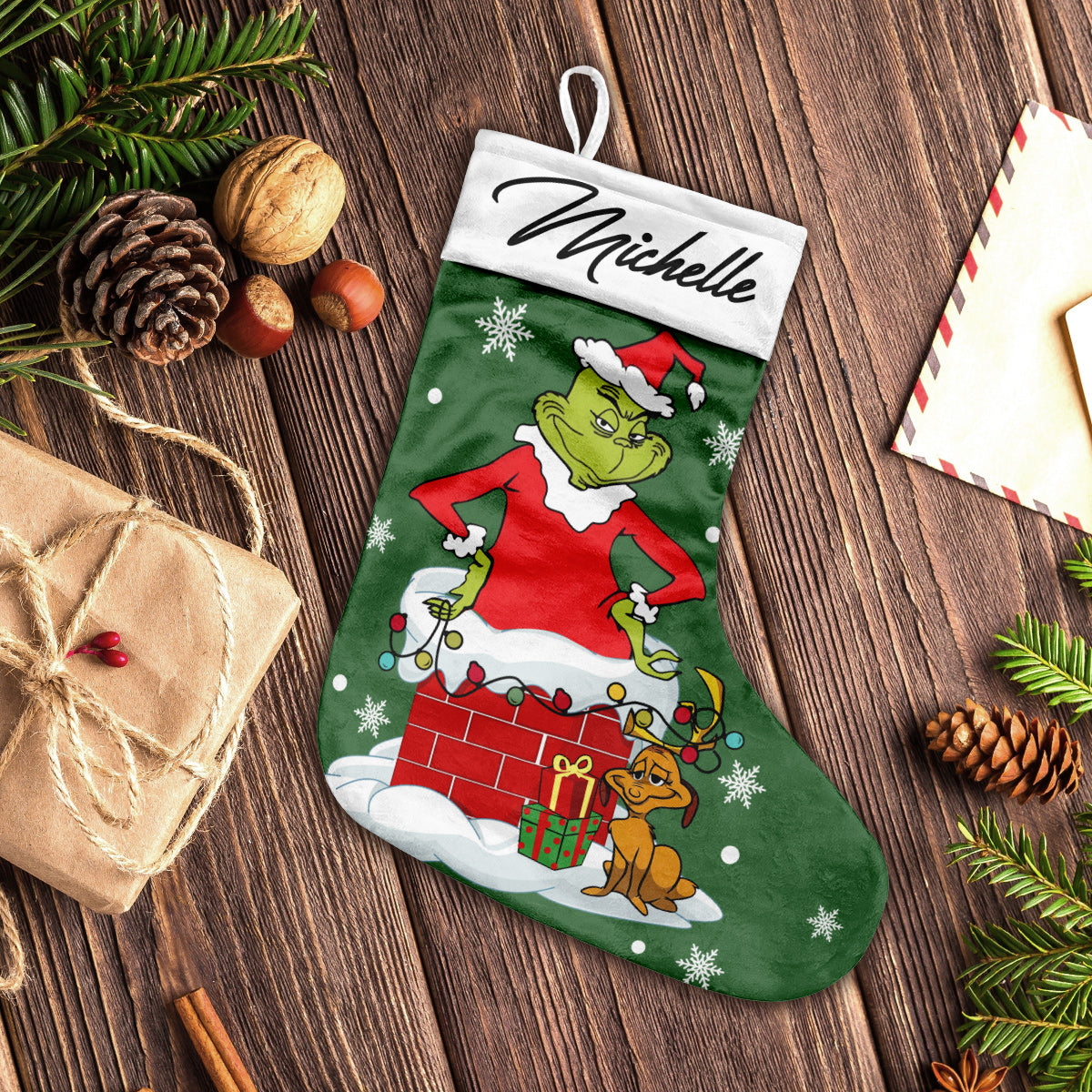 Merry Christmas - Personalized Stole Christmas Christmas Stockings