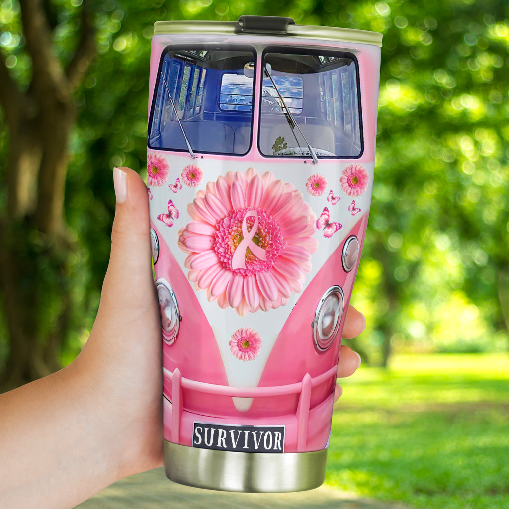Survivor Breast Cancer Awareness Tumbler 0622