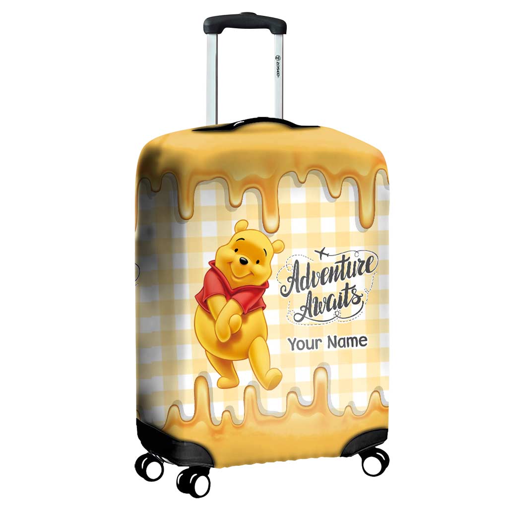 Adventure Awaits - Personalized Mouse Luggage Cover