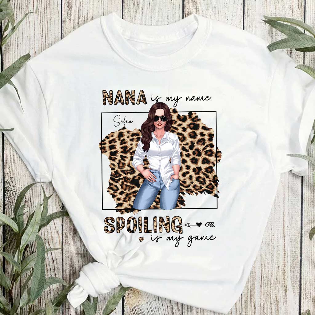 Nana Is My Name - Personalized Grandma T-shirt and Hoodie