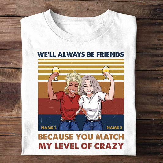 We're More Than Besties We're Like A Really Small Gang - Personalized T-shirt and Hoodie