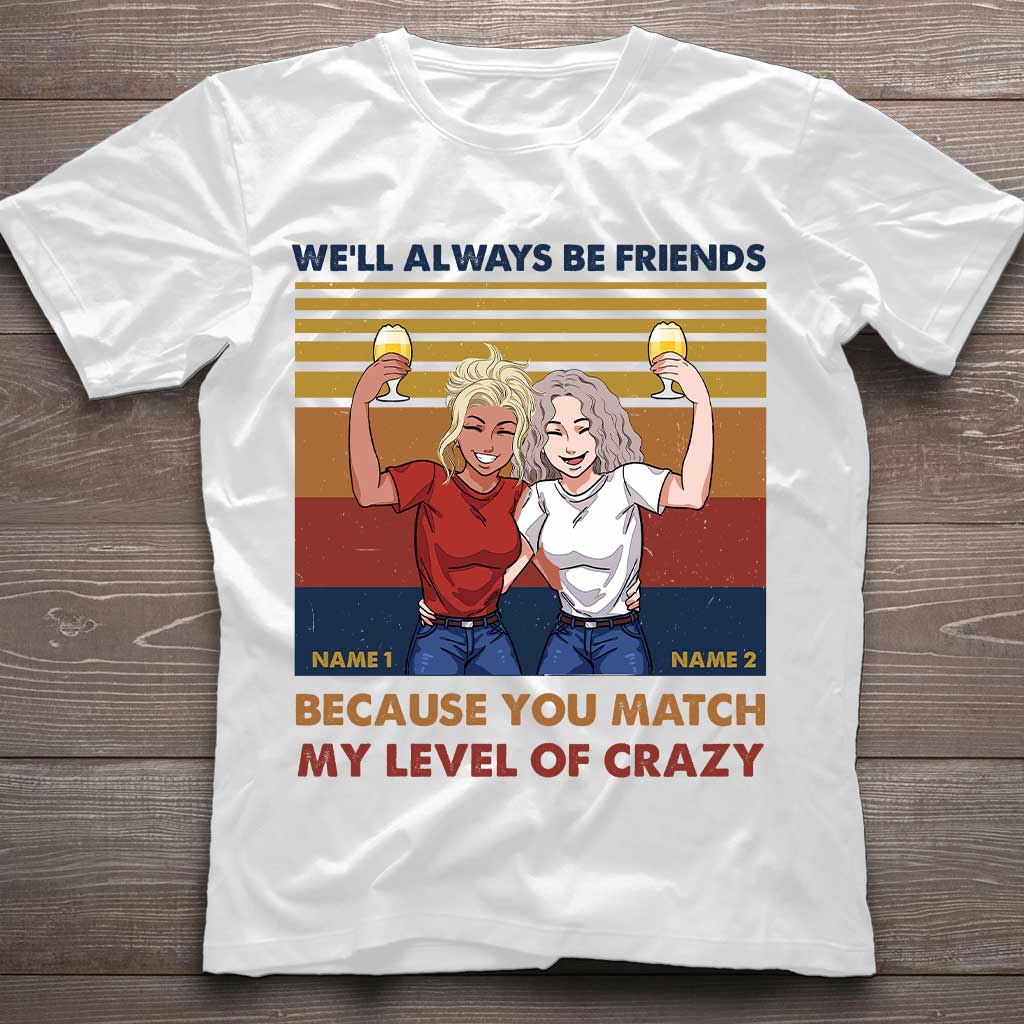 We're More Than Besties We're Like A Really Small Gang - Personalized T-shirt and Hoodie