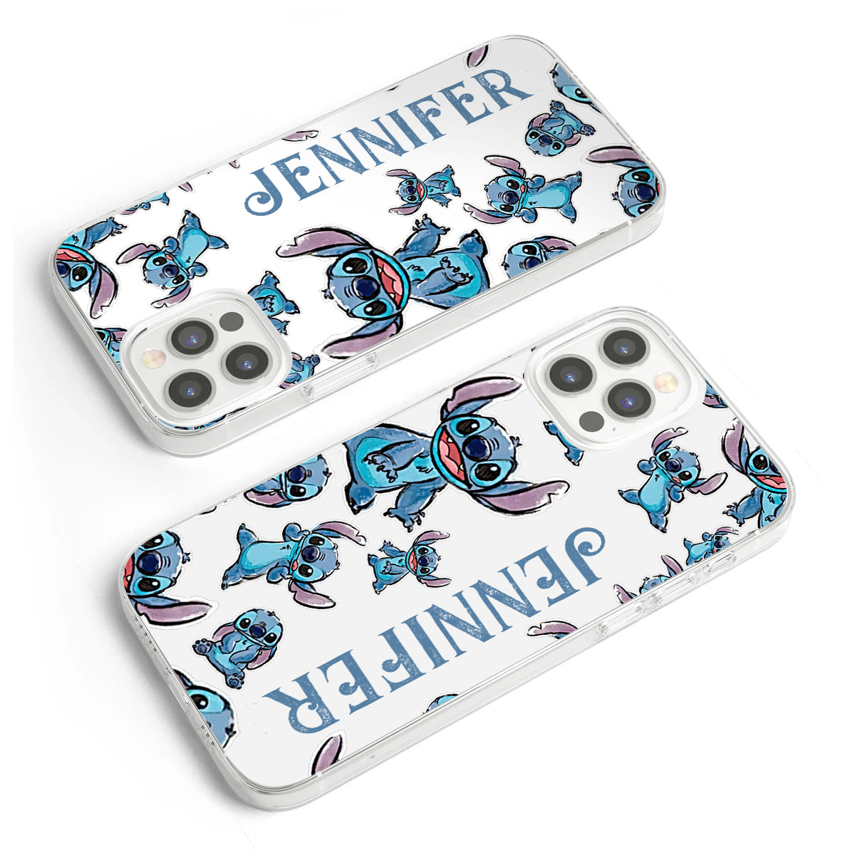 Ohana - Personalized Ohana Clear Phone Case