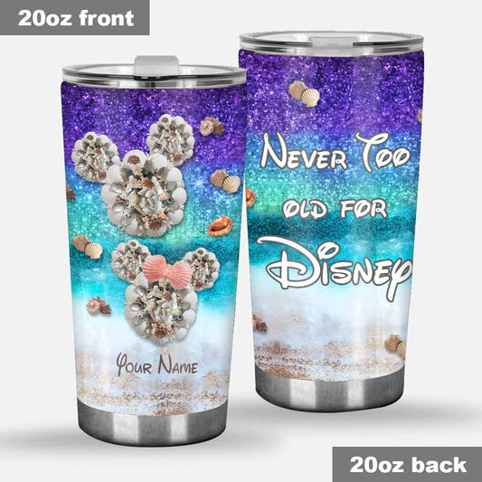 Never Too Old For Magic - Personalized Mouse Tumbler