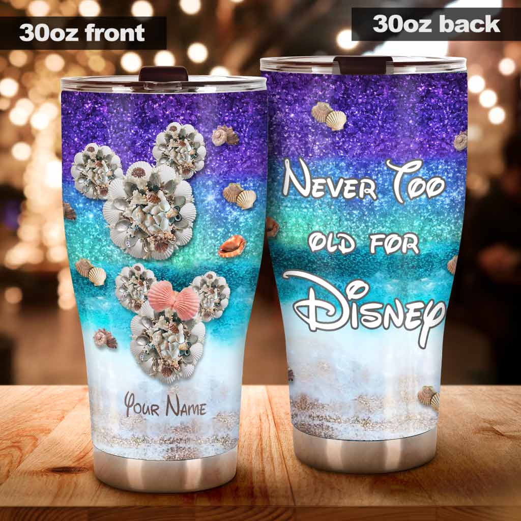 Never Too Old For Magic - Personalized Mouse Tumbler
