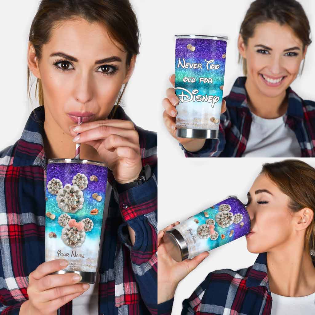 Never Too Old For Magic - Personalized Mouse Tumbler
