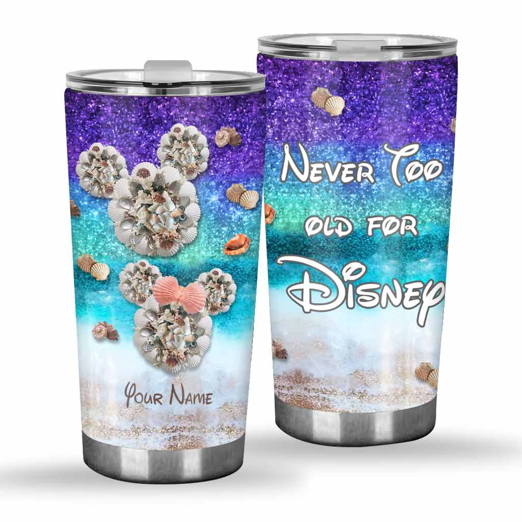 Never Too Old For Magic - Personalized Mouse Tumbler