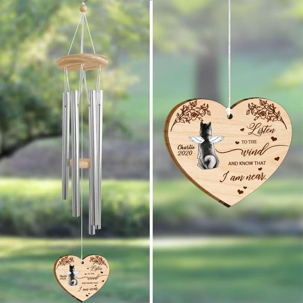 Listen To The Wind - Personalized Dog Wind Chime