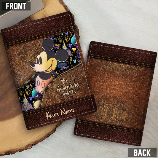 Magic Mouse Ears - Personalized Passport Holder