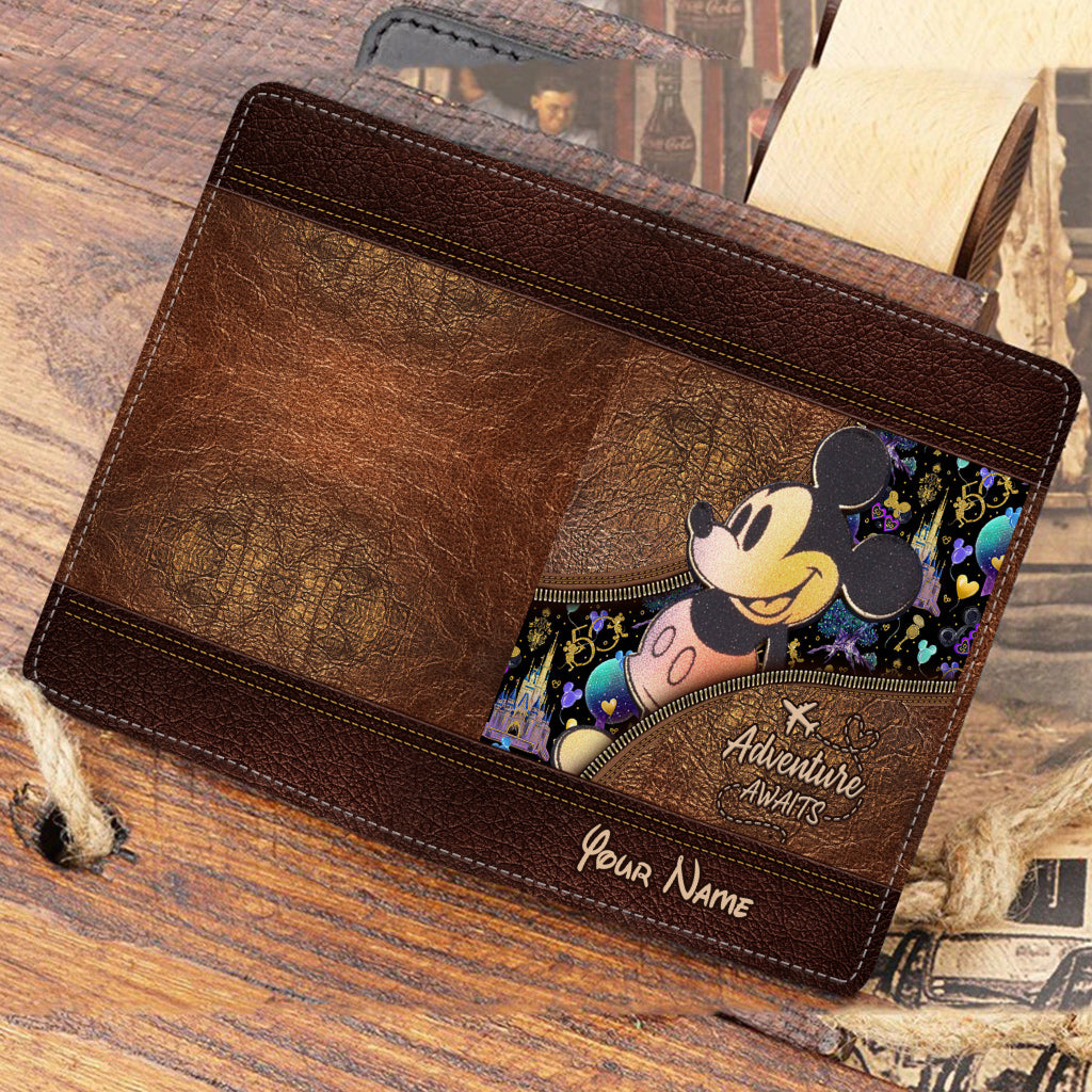 Magic Mouse Ears - Personalized Passport Holder