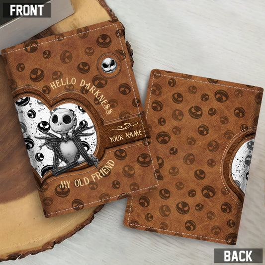 Hello Darkness - Personalized Nightmare Passport Holder