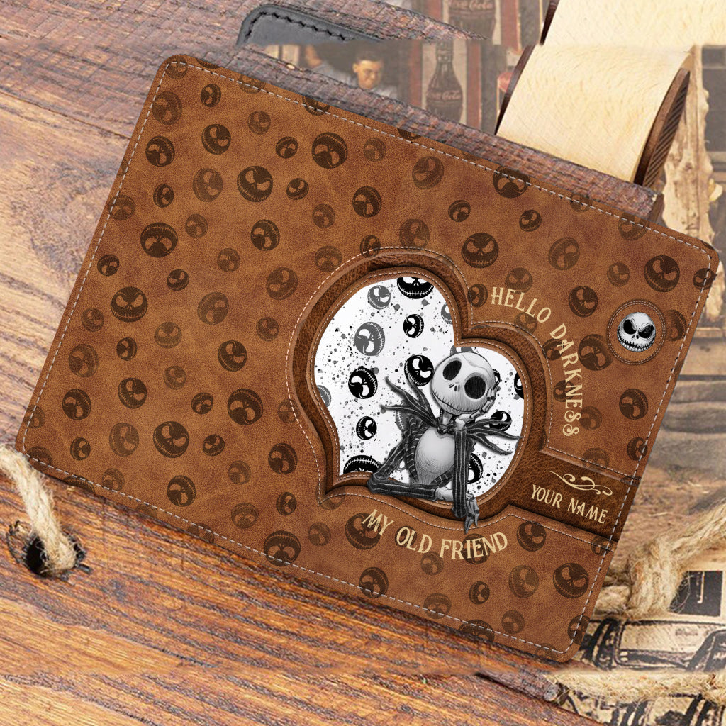 Hello Darkness - Personalized Nightmare Passport Holder
