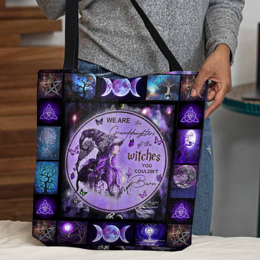 Wicked Witch Purple Halloween Tote Bag