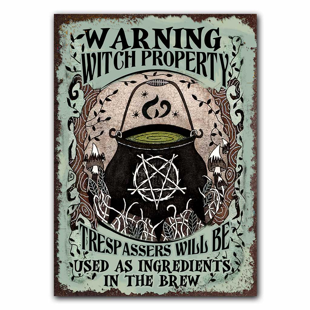 No Trespassing - Rectangle Metal Sign