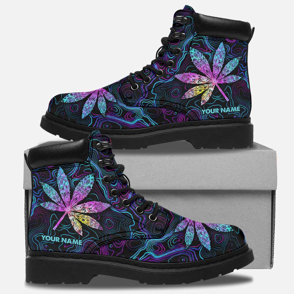 Get High Line - Personalized Weed All Season Boots