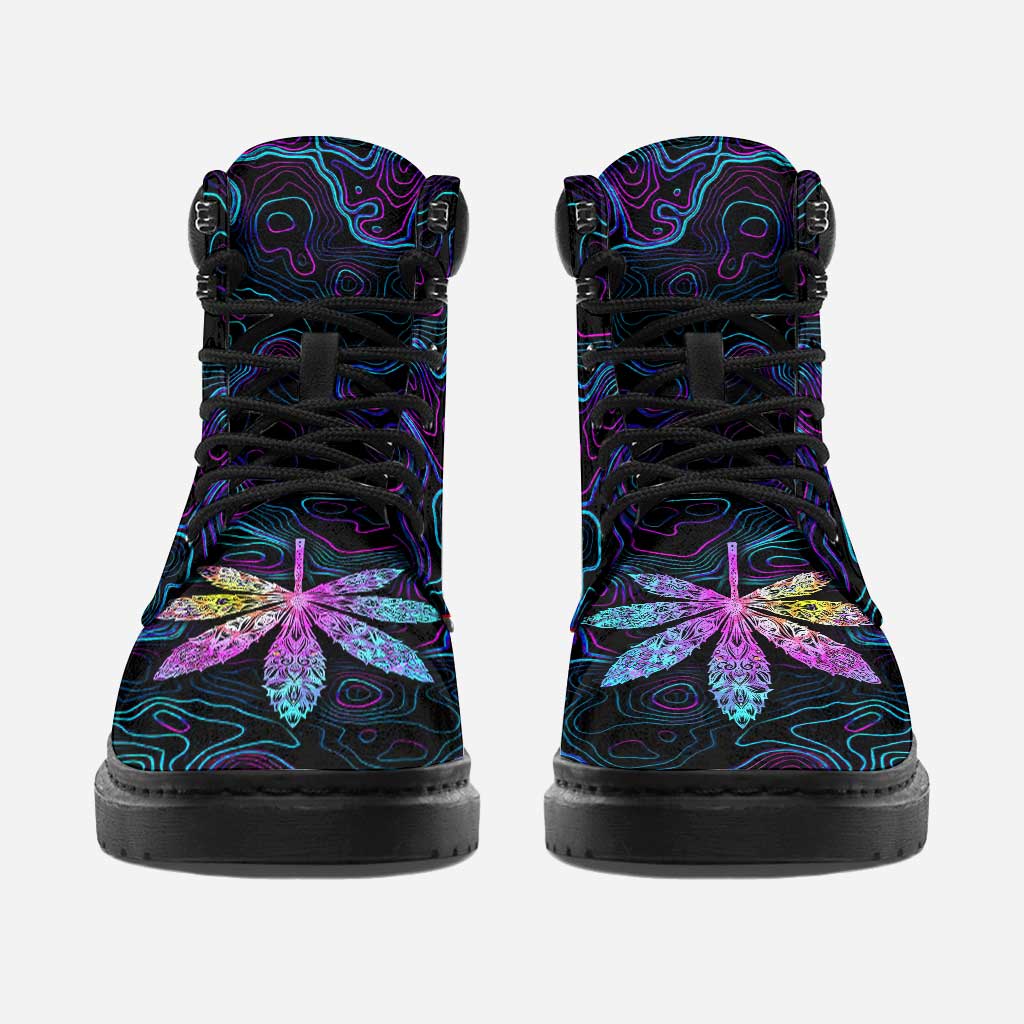 Get High Line - Personalized Weed All Season Boots