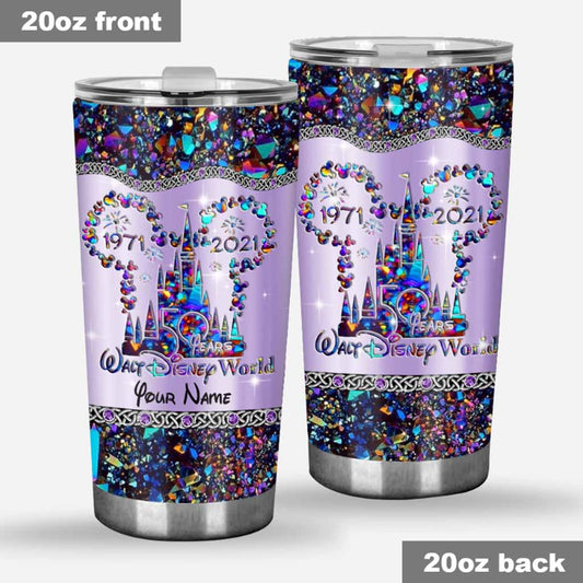 Magic Times - Personalized Mouse Tumbler With 3D Pattern Print