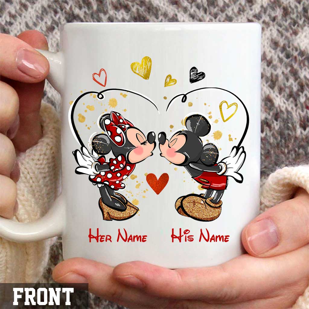 Togther Is Our Favorite Place To Be - Personalized Couple Mouse Mug
